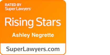 Super Lawyers Rising Star badge